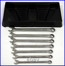 Snap-On 7-Piece Flank Drive Plus Metric Wrench Set 10mm-16mm With Tray