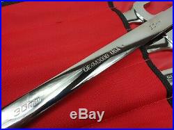 Snap On Large Flank Drive Combination Spanners 25-30mm OEXM706, Incl. VAT