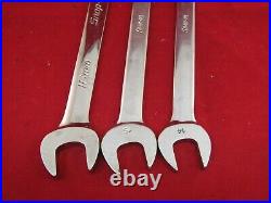 Snap-On Metric 12pt. 10pc Combination Wrench Set (10mm-19mm) READ