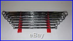 Snap On Metric Long High Performance Zero Offset Box Wrench Set 7pc 6mm 19mm