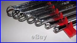Snap On Metric Long High Performance Zero Offset Box Wrench Set 7pc 6mm 19mm