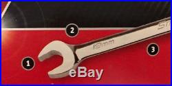 Snap On Metric Ratcheting Combination Wrench Set. SOEXRM710. NEW