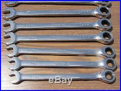 Snap On Metric Ratcheting Wrench Set Oexrm710 10mm 19mm Oexrm10 Oexrm19 USA