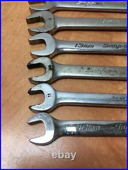 Snap On Metric Short Combination 10pc Wrench Set OEXM 10-19mm