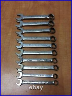 Snap On Metric Short Combination 10pc Wrench Set OEXM 10-19mm