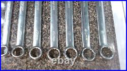 Snap On OEXM 14pc Metric Combination Wrench Set 7mm 21mm NO 10MM