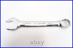 Snap On OEXSM710B 10pc 12-Point Metric Short Combination Wrench Set