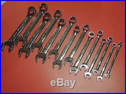 Snap On OEXSM714K Metric 6 19 mm Short Combination Wrench Set