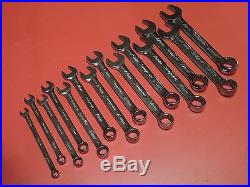 Snap On OEXSM714K Metric 6 19 mm Short Combination Wrench Set