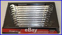 Snap On SOEXM710 10pc Metric Flank Drive Plus Combination Wrench Set 173642-3