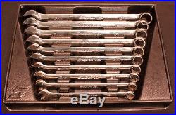 Snap On SOEX Metric Combination Wrench Set 10 Wrenches 10mm-19mm