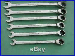 Snap On Soexrm710 Metric Ratcheting Wrench Set 10mm 19mm Soexrm10 Soexrm19 USA