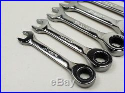 Snap On Stubby Ratchet Spanners, Incl VAT, 8-14mm OXIRM707