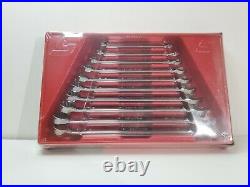 Snap On Tools 10Pc Flank Drive Combo Wrench Set SOEX710 SAE Wrench Set 5 /16-7/8