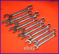 Snap On Tools 10pc Short Combination Metric Spanner Wrench Set rrp £403