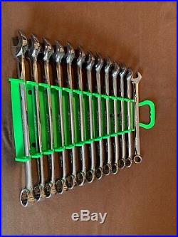 Snap On Tools 13pc Metric Combination Wrench Set 10mm-22mm OEXM713B