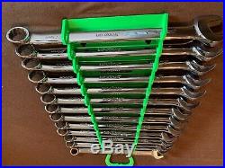 Snap On Tools 13pc Metric Combination Wrench Set 10mm-22mm OEXM713B