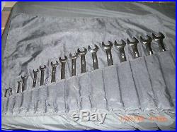 Snap-On Tools 16 Piece Jumbo Metric Combination Wrench Set 6mm 32mm