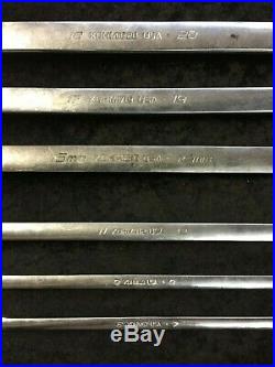 Snap On Tools 6Pc Metric Long Double Box End Wrench Set XDHM