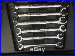 Snap On Tools 6 Piece Metric Flare Nut/Line Wrench Set 9-21mm RXFMS606B