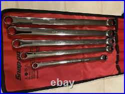 Snap On Tools Double Ended Ratcheting Wrench Set 19,18,17,15,12, XDLRM Series