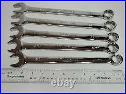 Snap On Tools NEW SOEXM705 5pc 12-Point Metric Flank Drive Plus Wrench Set 20-24