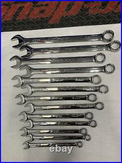 Snap-On Tools OEXM713B 13pc 10-22mm Metric Flank Drive Combination Wrench Set
