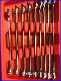 Snap On Tools USA Flank drive Wrench Set Combination SAE Standard 3/8 7/8 inch