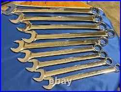 Snap-On Tools USA OEXM 9pc Metric 14-23mm Combination Wrench Set 12 Pt No 18mm