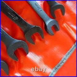 Snap-On USA 14pc Metric GOEXM Industrial Short Combination Wrench Set 6 19mm