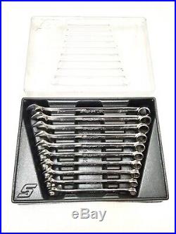 Snap-on 10 pc 12-Point Metric Flank Drive PLUS Wrench Set, 10-19 mm (SOEXM710)