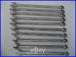 Snap on 10pc 12-Point Long Metric Combination Wrench Set (10 mm19 mm)