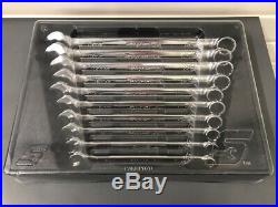 Snap-on Combination Wrench Set Pakty154 Metric 10mm 19mm 12 Point (cp7003866)