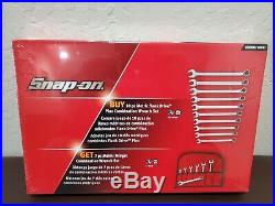 Snap on Metric Flank Drive Wrench Set 4-9 wrenches and regular size 10-19 NEW