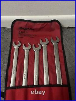 Snap-on OEXM705 Metric 5pc 20-24mm Combination Wrench Set 12 Point