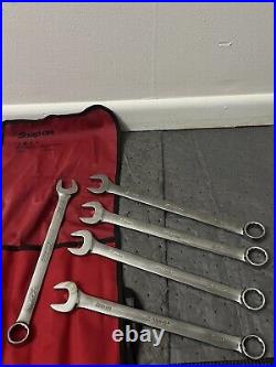 Snap-on OEXM705 Metric 5pc 20-24mm Combination Wrench Set 12 Point