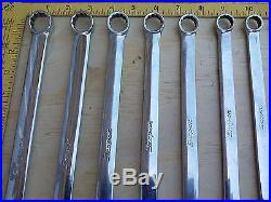Snap-on Tools 10 Piece Metric Extra Long Combination Wrench Set OEXLM710 10-19mm