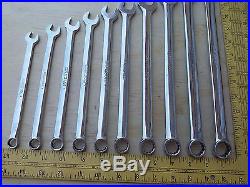 Snap-on Tools 10 Piece Metric Extra Long Combination Wrench Set OEXLM710 10-19mm