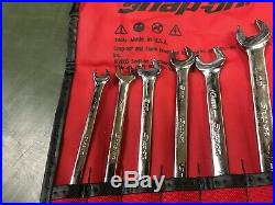 Snap-on Tools 14 Pc Metric Short Combination Wrench Set Oexsm714k 6mm -19mm New