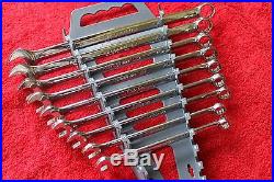 Snap on Tools Combination Wrench LONG Set OEXL 9pc. Metric 10 thru 18