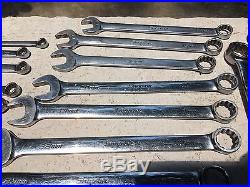 Snap-on Tools Metric Combination Wrench Set 10mm 34m OEXM, 22 Piece