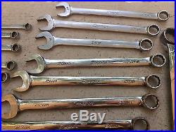 Snap-on Tools Metric Combination Wrench Set 10mm 34m OEXM, 22 Piece
