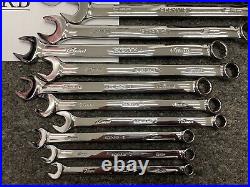Snap-on Tools USA NEW 38pc SAE & METRIC MASTER Flank Drive Plus Combo Wrench Set