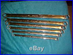 Snap on high performance metric box end wrench set long pull