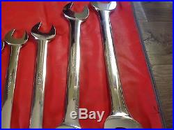 Snap on tools 11 piece set metric 7mm-32mm open end wrench set C116B