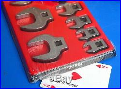 Snap-on tools 3/8 drive 11 piece SAE Crowfoot Wrench Set 3/8 to 1 NEW 2019
