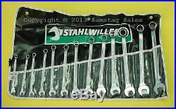 Stahlwille SF14/13 Metric Combination Wrench Set 7-19mm