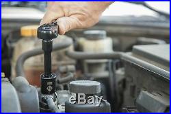 Stanley 123 Piece Mechanics Tool Set Standard SAE Metric Hard Case Garage Black