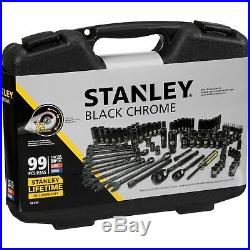 Stanley 92-839 99-Piece Black Chrome Socket Set (SAE Metric)