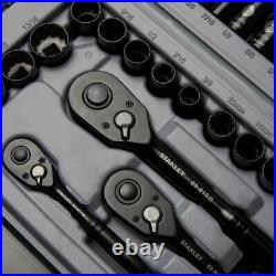 Stanley Mechanics Hand Tool Set 201-Piece with Portable Storage Case Black